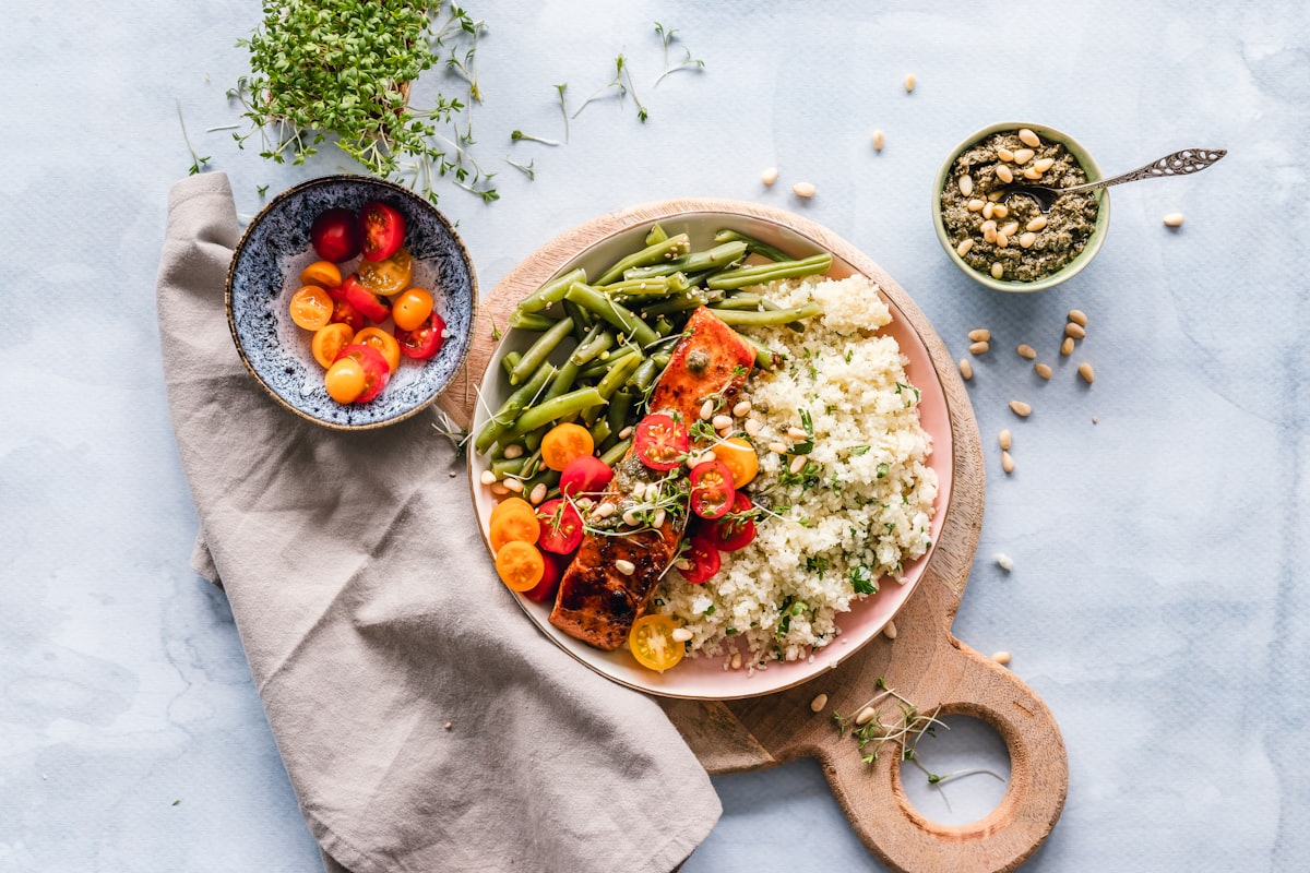 Profissional de nutrição em consultório